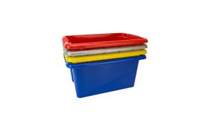 plastic storage boxes